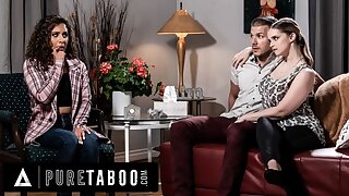 PURE TABOO A person Has Nigh Fuck Hard His Marriage Counselor In Front Of His Wife