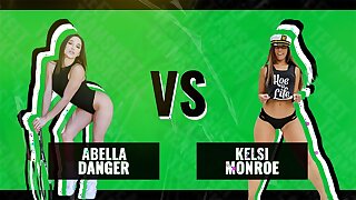 TeamSkeet - Motion Of The Babes - Abella Danger vs Kelsi Monroe - The Best Big Bouncing Booty Trophy